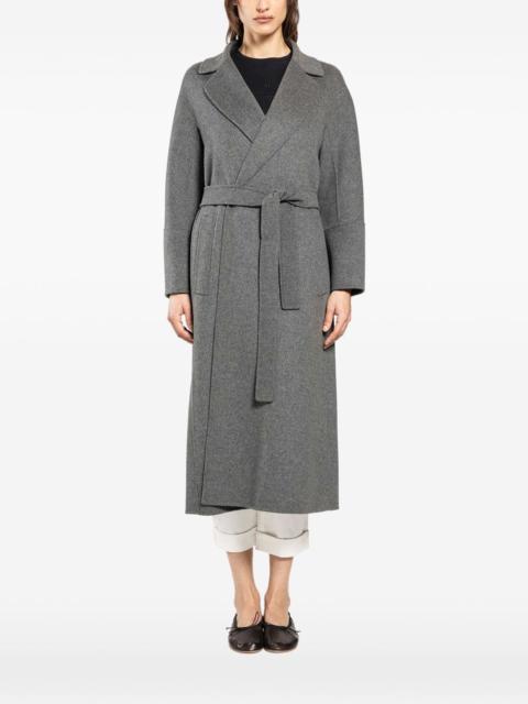 'S Max Mara belted wool wrap coat
