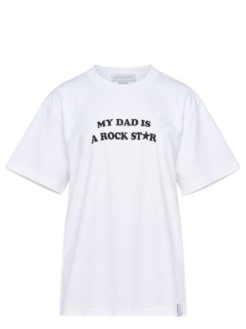 Stella McCartney Crochet Heart Boyfriend Tee