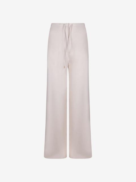 Max Mara drawstring palazzo pants