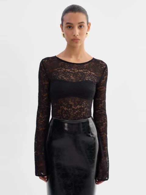 LAMARQUE AMELIA | Lace Long Sleeve Top