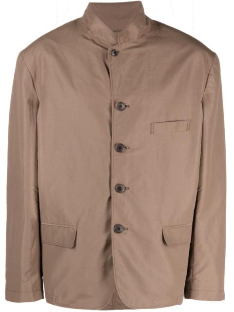 Lemaire notched-lapel single-breasted jacket