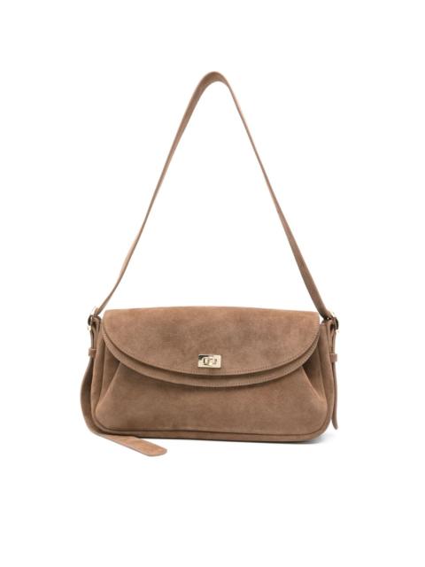 Sandro suede shoulder bag