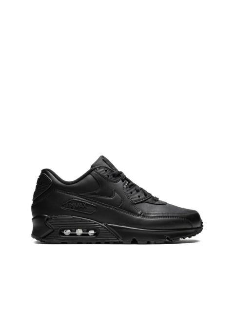 Air Max 90 "Triple Black" leather sneakers