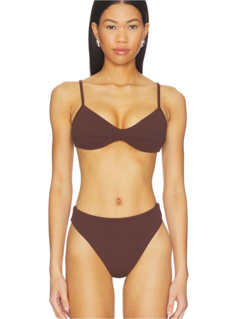 HAIGHT Crepe Monica Top