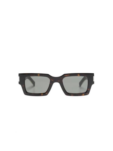 SAINT LAURENT SL 572 square-frame sunglasses