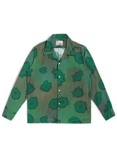 Bather Forest Bloomscape LS Camp Shirt