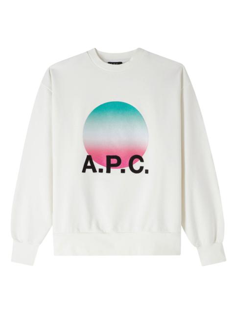 A.P.C. Sunset sweatshirt