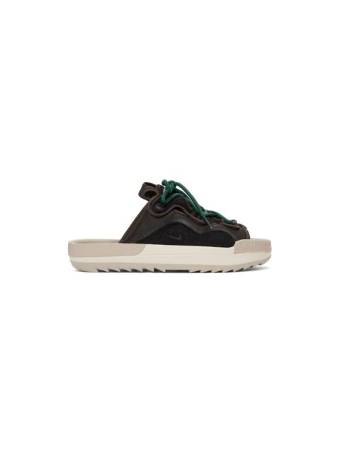 Nike Brown Offline 2.0 Sandals