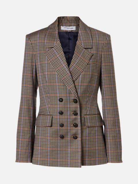VERONICA BEARD Claude checked blazer