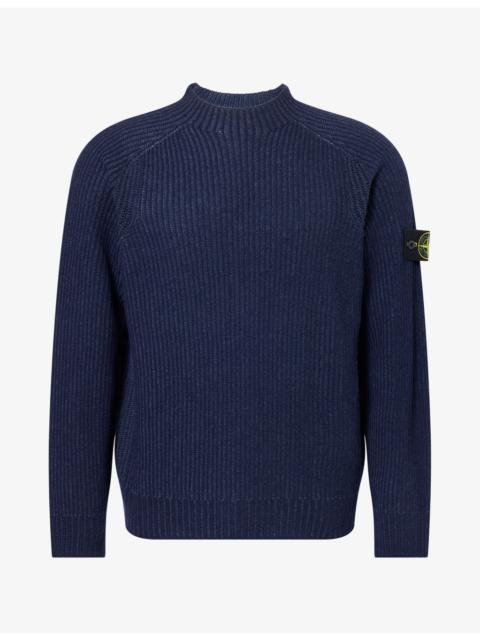 Stone Island Reversible Crewneck Wool Cashmere Jumper