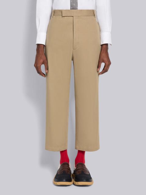 Thom Browne Twill Unconstructed Straight Leg Trouser