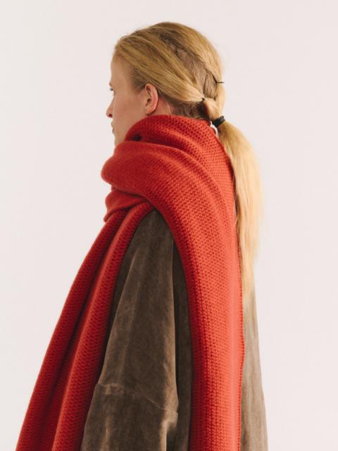 CASEY/CASEY ROVER SCARF - WOOLY - TABASCO