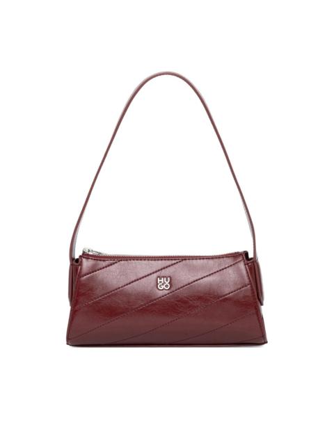 HUGO quilted-design shoulder bag