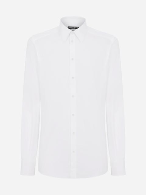 Dolce & Gabbana Striped cotton Martini-fit shirt