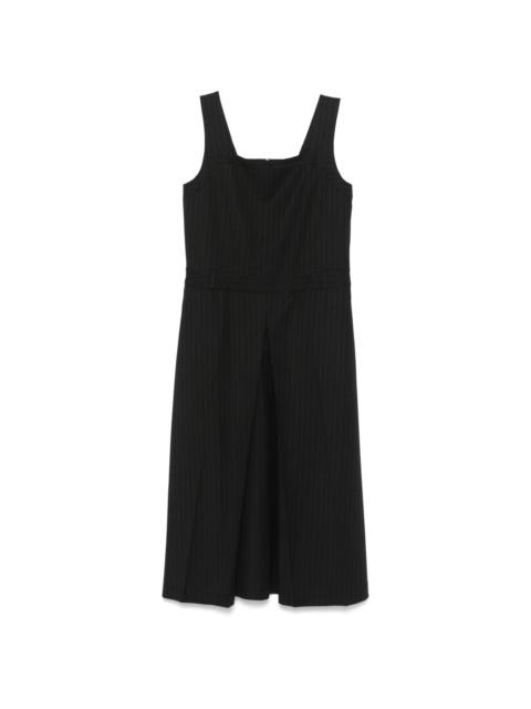 LOW CLASSIC inverted-pleat midi dress