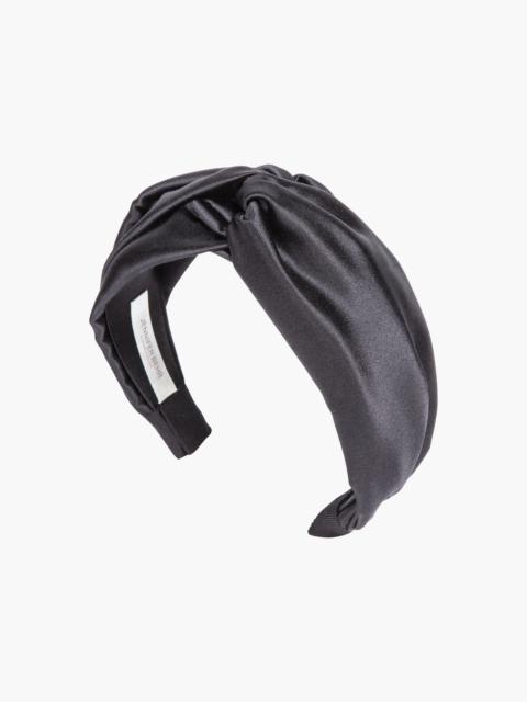 Twist Headband in Silk Satin