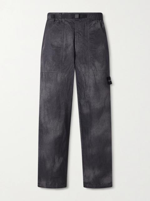 Stone Island Tapered Reflective Nylon Trousers