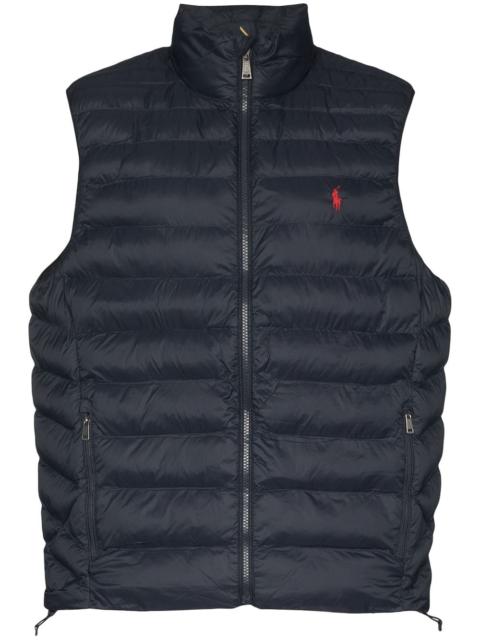 Polo Ralph Lauren logo-embroidered puffer gilet
