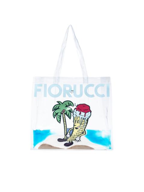 FIORUCCI ice-cream graphic tote bag