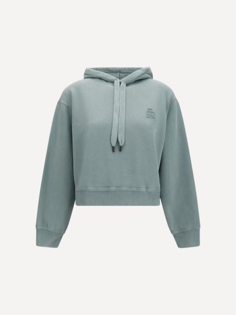 Isabel Marant Étoile Salmy logo Hoodie