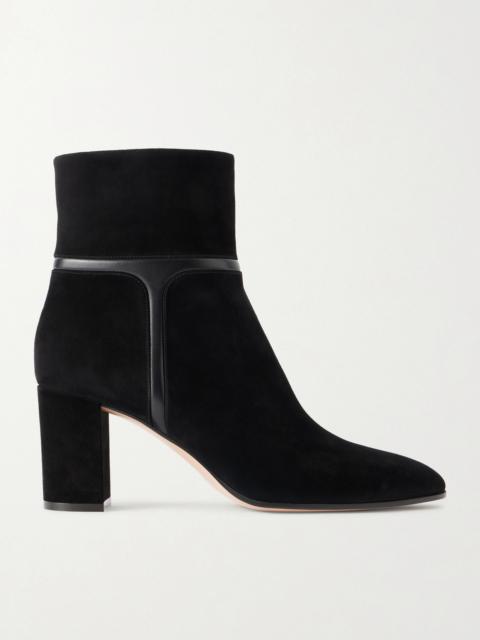Gianvito Rossi 70 Suede Leather Boots