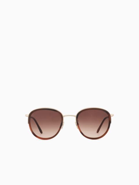 GIORGIO ARMANI MEN’S SQUARE SUNGLASSES