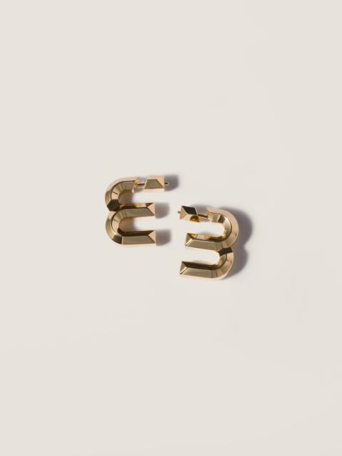 Miu Miu Metal earrings