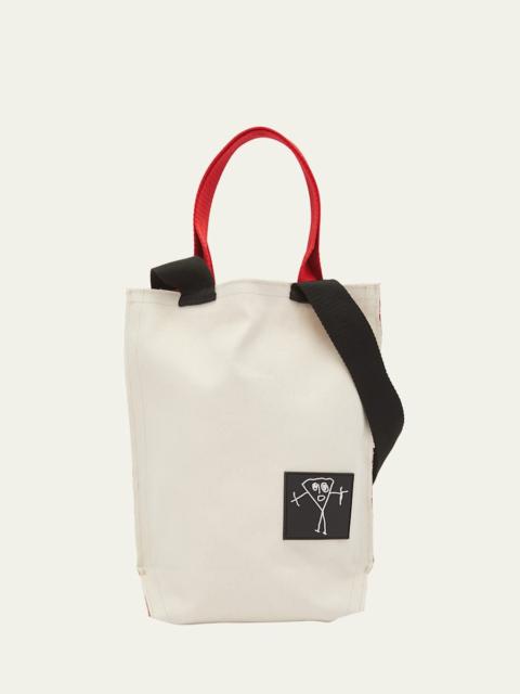 Plan C Mini Pili and Bianca Canvas Bucket Bag