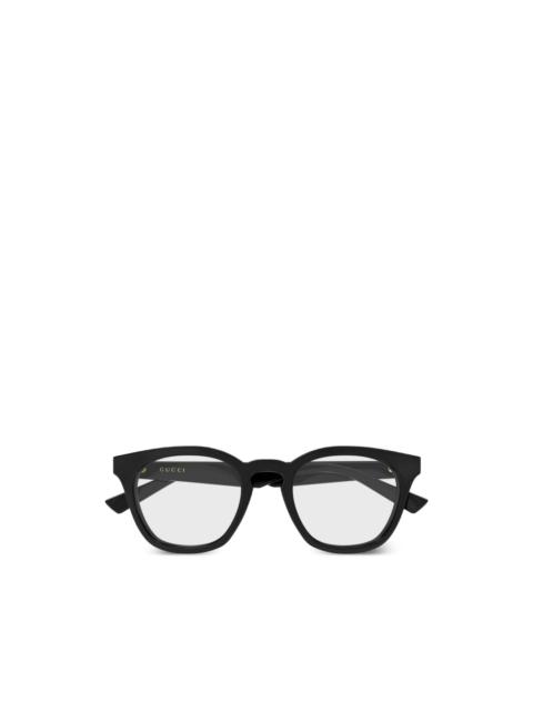 GUCCI round-frame glasses