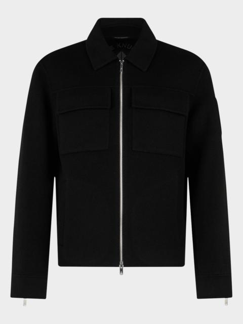 MOOSE KNUCKLES Men's Jacque Zip Overshirt