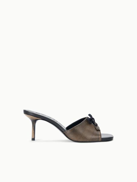 STAUD STAUD BLAKE MULE BLACK DISTRESSED