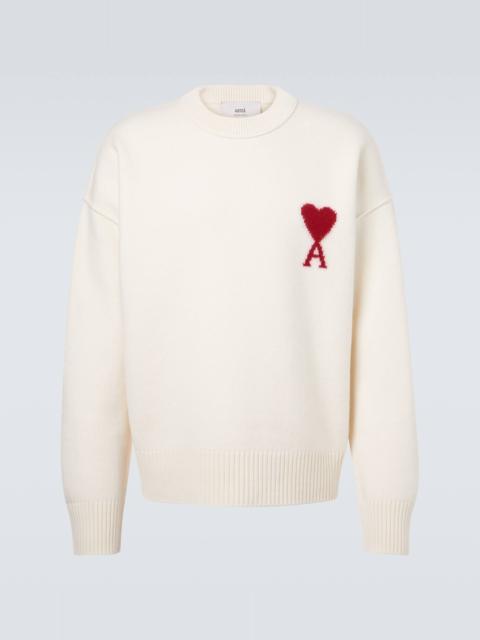 AMI Paris Ami De Cœur virgin wool sweater