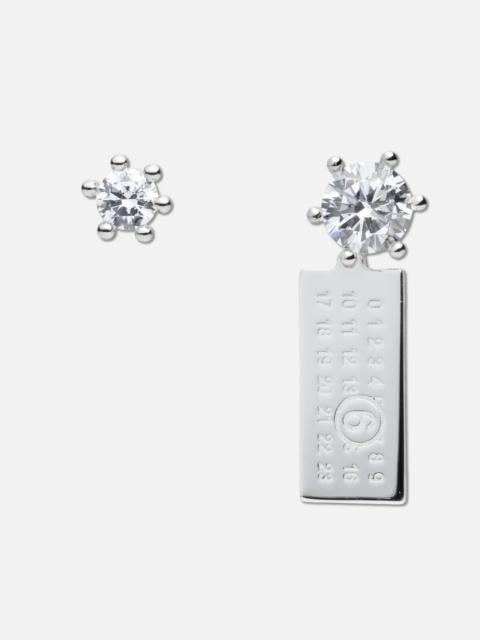 MM6 Maison Margiela NUMERIC CHARM EARRINGS