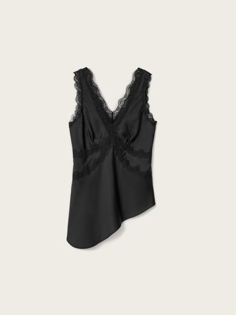 ALLSAINTS ILKA LACE TRIM CAMI TOP