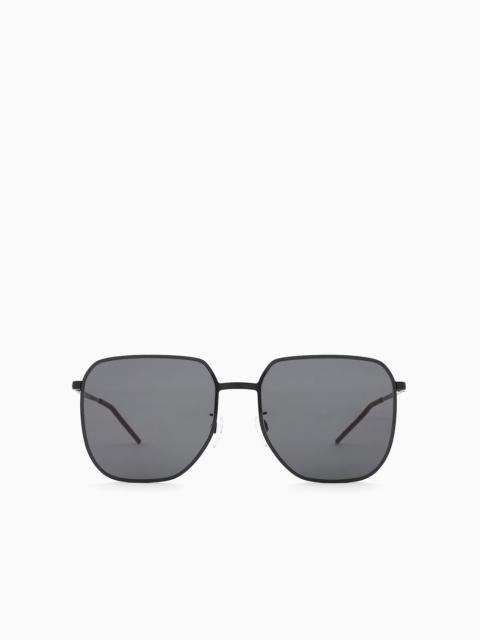 EMPORIO ARMANI Unisex square sunglasses