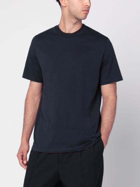 Dark blue cotton T-shirt