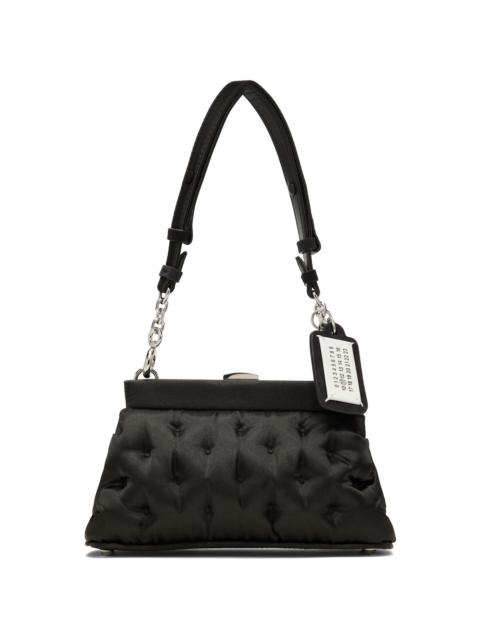 Maison Margiela Black Small Glam Slam Embroidery Clutch Bag