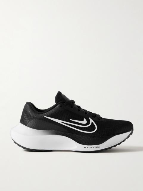 Nike Zoom Fly 5 Rubber-trimmed Mesh Sneakers