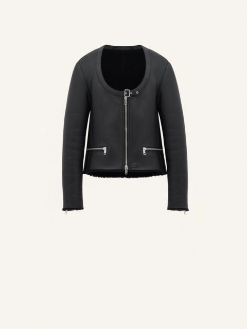 courrèges JACKET HOLISTIC SHEARLING