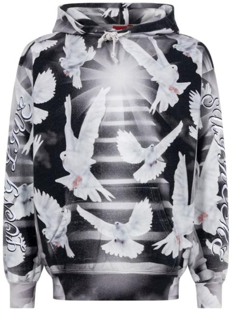 Supreme Doves graphic-print hoodie