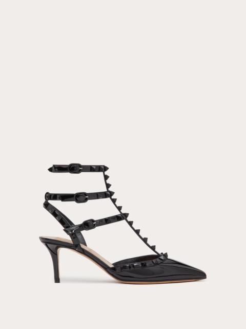 PATENT ROCKSTUD PUMPS WITH MATCHING STRAPS AND STUDS 65 MM