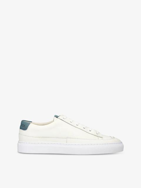 Grenson D-Stock recycled-leather low-top trainers
