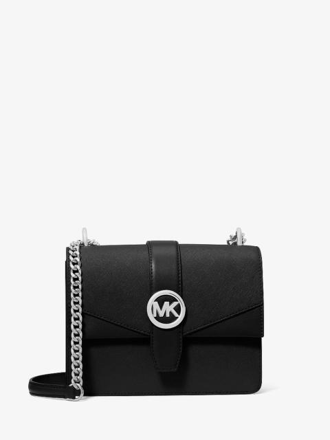 MICHAEL KORS Greenwich Small Saffiano Leather Crossbody Bag