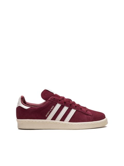 Campus 80s "Sporty & Rich - Merlot Cream" sneakers