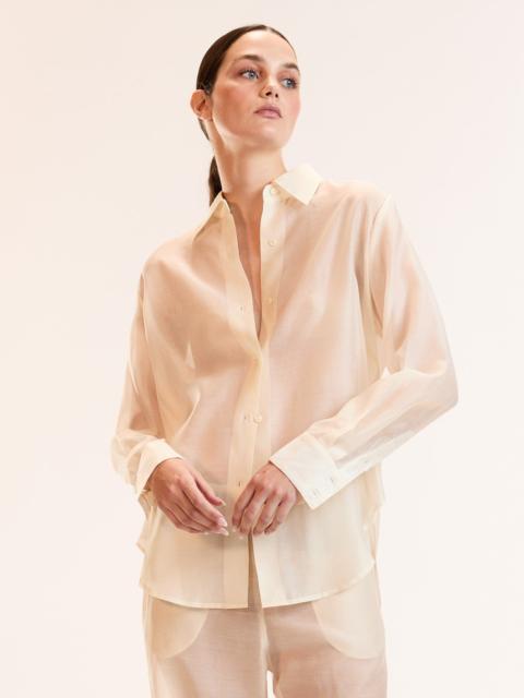CYNTHIA ROWLEY Salina Sheer Shirt