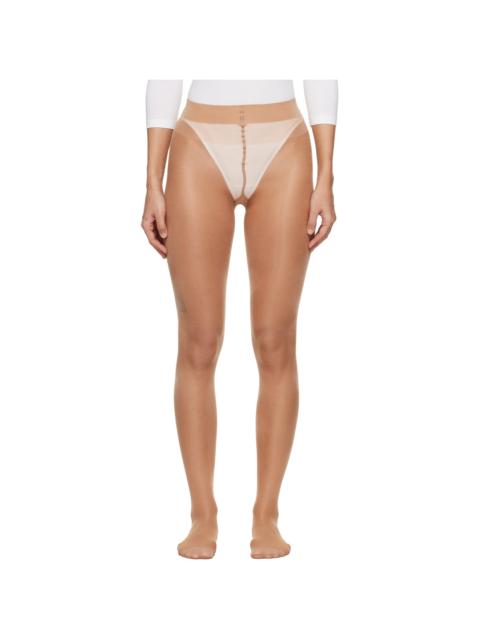 Wolford Beige Satin Touch 20 Tights