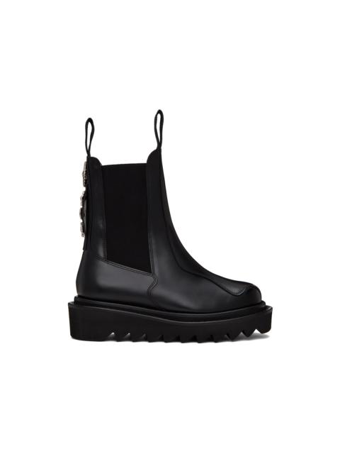 TOGA PULLA SSENSE Exclusive Black Chelsea Boots