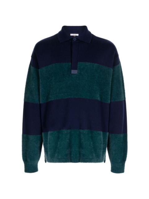 EYTYS striped brushed wool-blend jumper