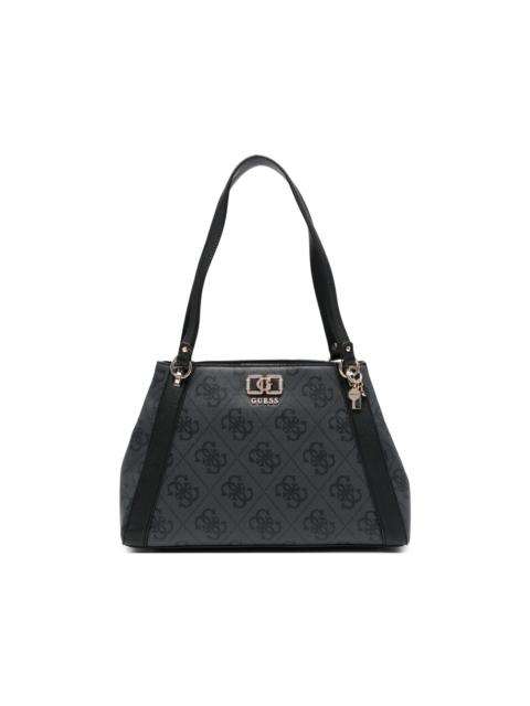 GUESS USA Karnilla logo-charm tote bag