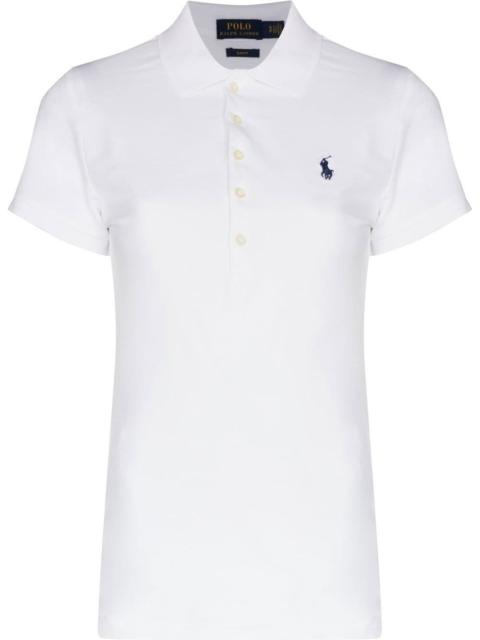 Polo Ralph Lauren Julie embroidered logo polo shirt